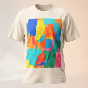Freshirt Colour Field Tee cream — front