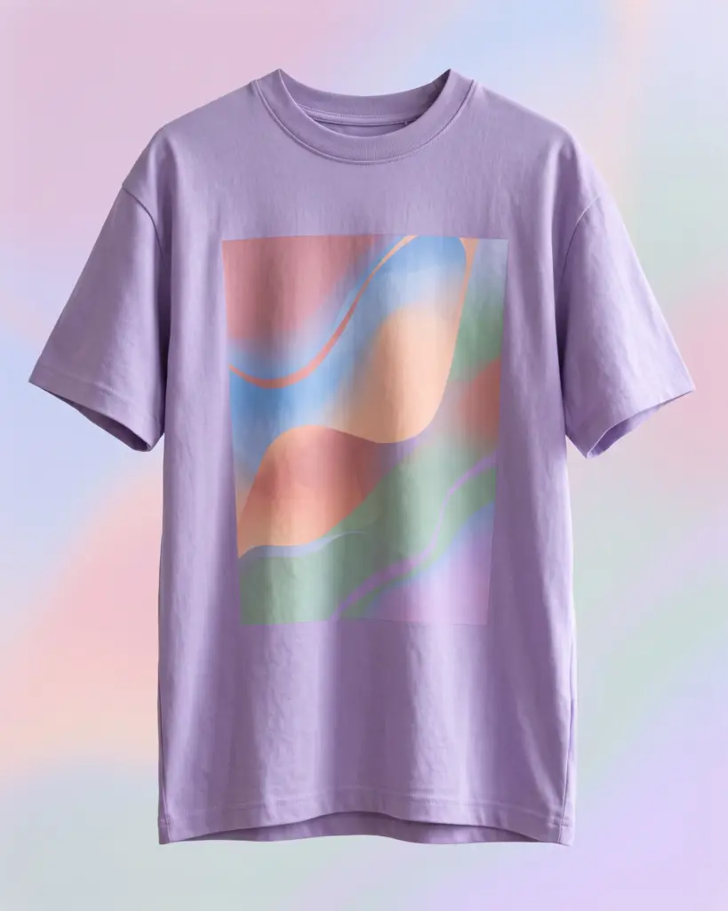 Freshirt Colour Study Tee lavender — front