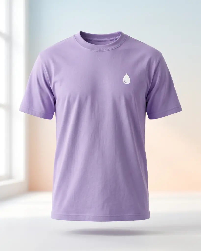 Freshirt Drop Tee lavender — front