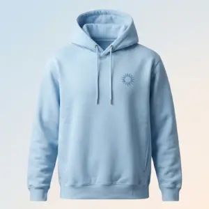 Freshirt Endless Summer Hood sky-blue — front