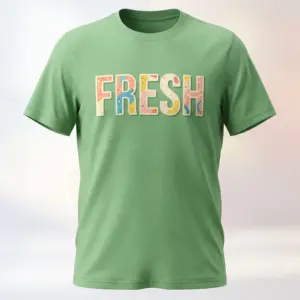 Freshirt Fresh Type Tee fresh-green — front