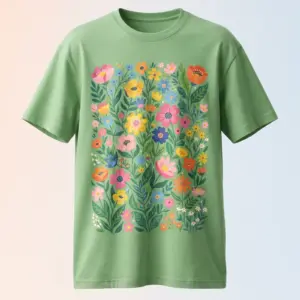 Freshirt Garden Tee fresh-green — front