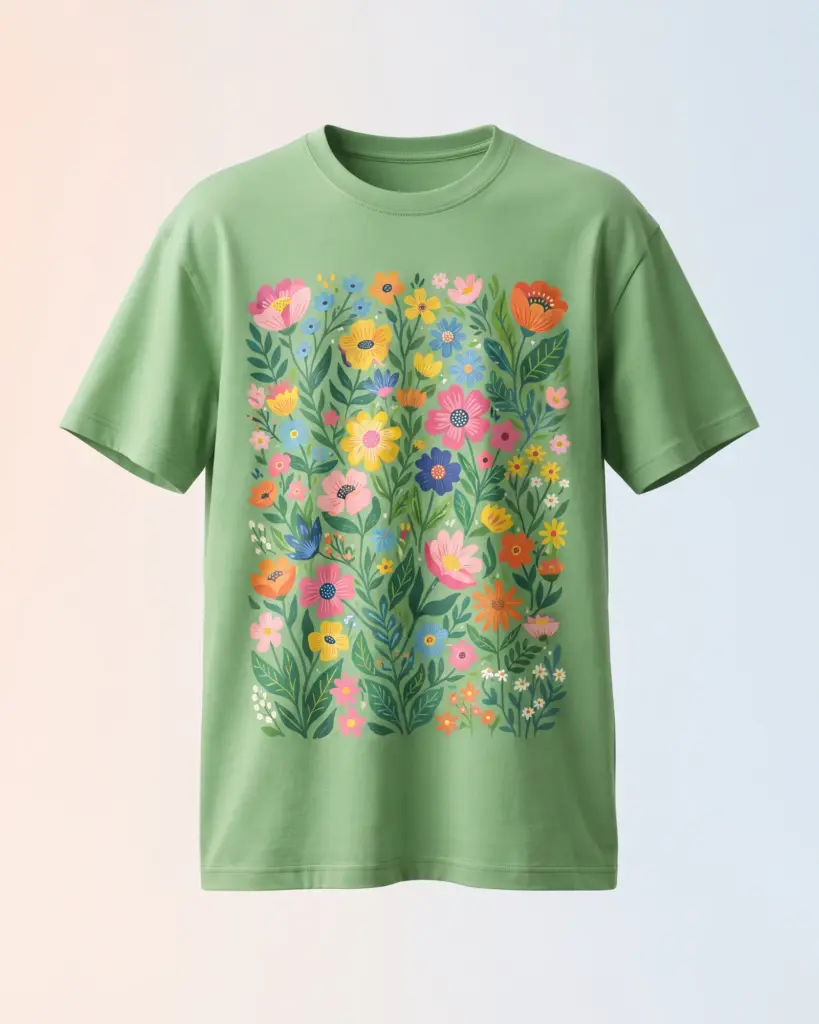 Freshirt Garden Tee fresh-green — front