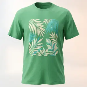 Freshirt Palm Graphic Tee fresh-green — front