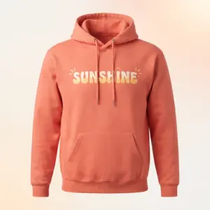 Freshirt Sunshine Hood coral — front